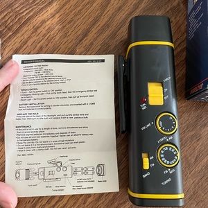 Image Radio Lantern- NIB- new old stock